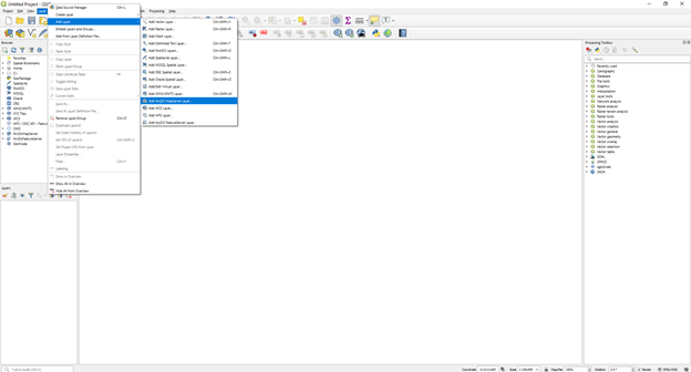 QGIS Step 1